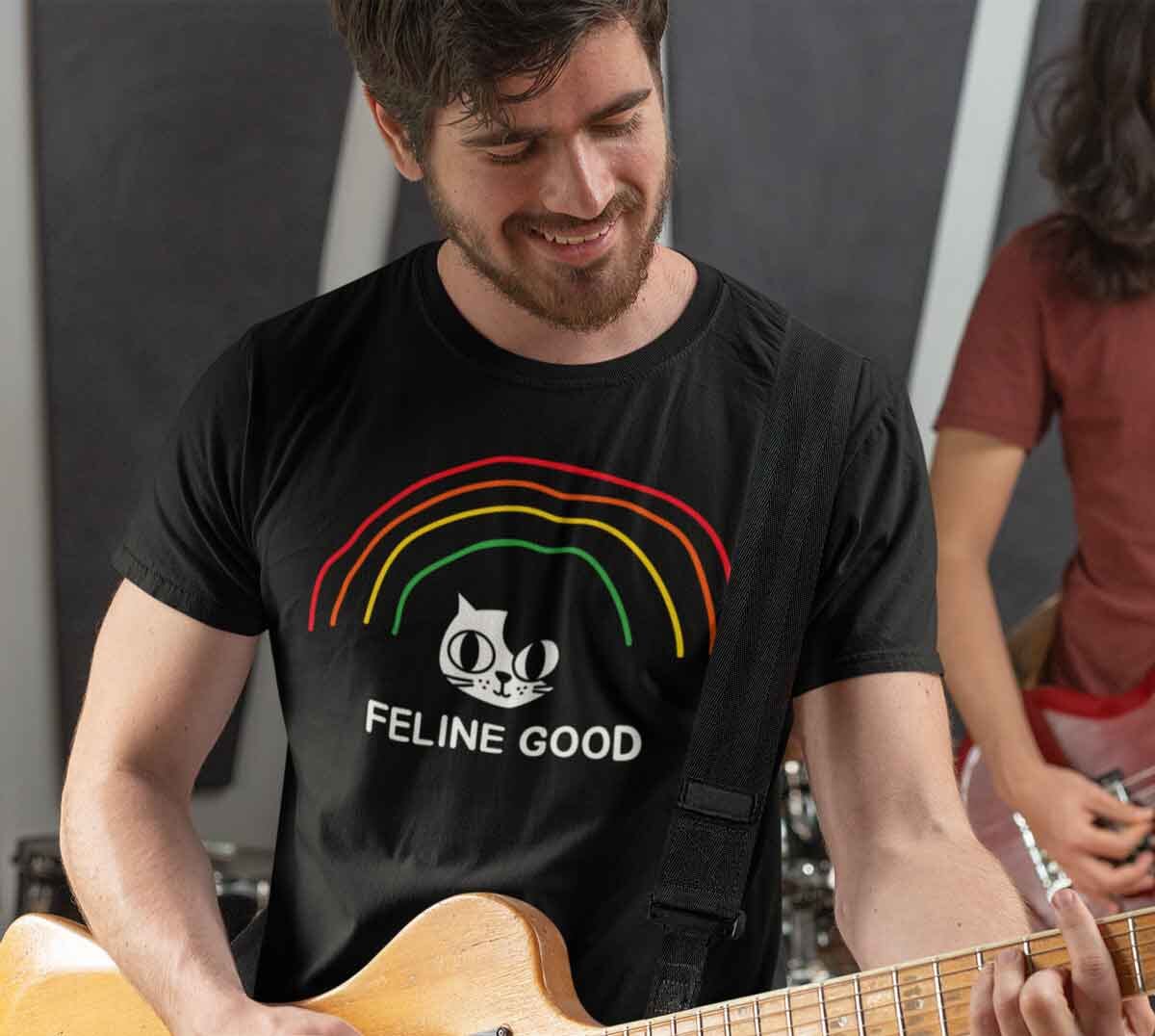 cat t shirts for guys